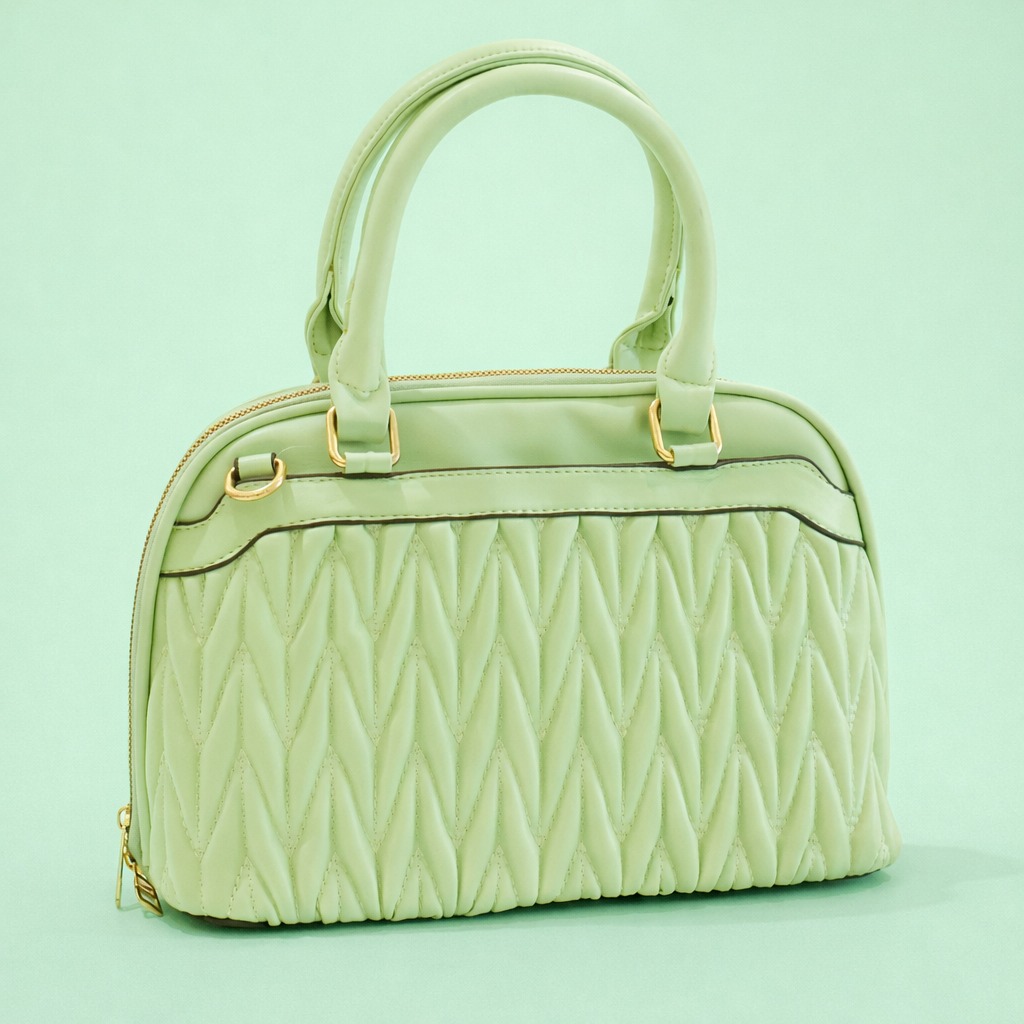 Modern Mint Chevron Bag